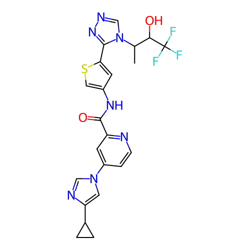 Chemical structure of BindingDB Monomer ID 457813