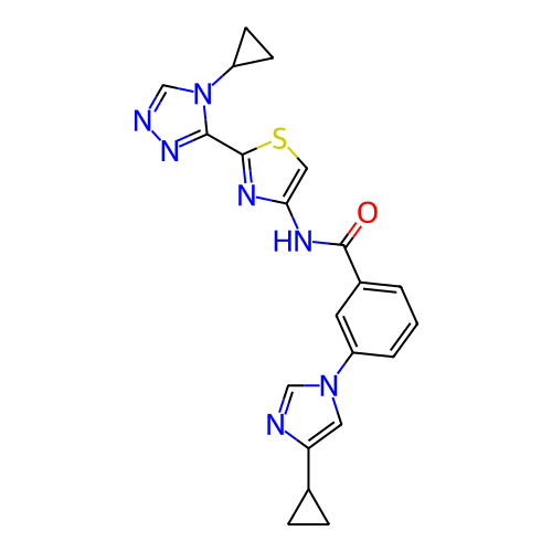 Chemical structure of BindingDB Monomer ID 457819