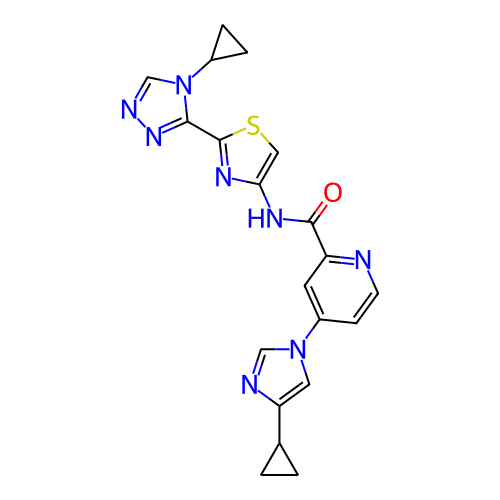 Chemical structure of BindingDB Monomer ID 457820