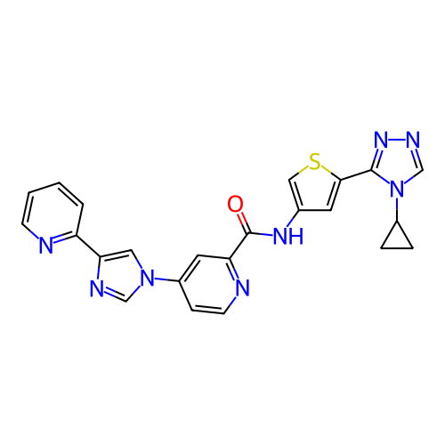 Chemical structure of BindingDB Monomer ID 457821