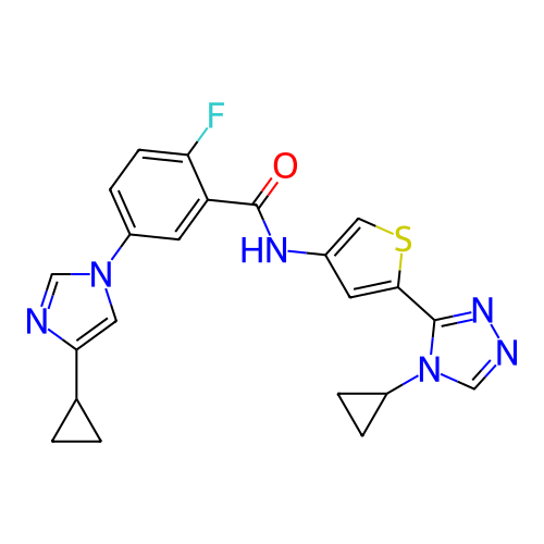 Chemical structure of BindingDB Monomer ID 457830