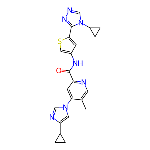 Chemical structure of BindingDB Monomer ID 457835