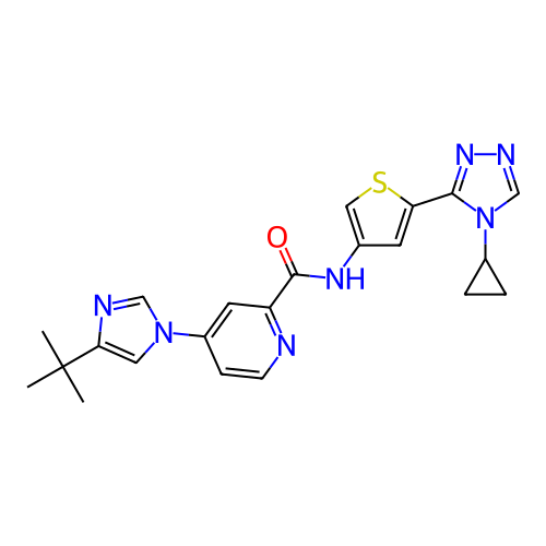 Chemical structure of BindingDB Monomer ID 457837