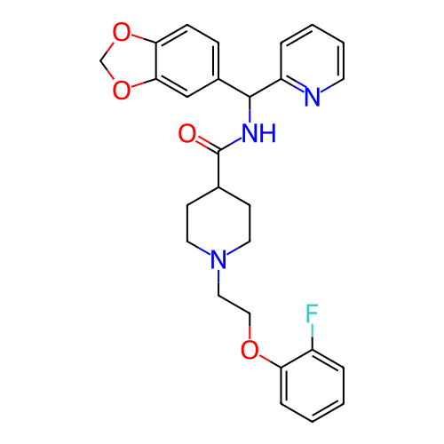 Chemical structure of BindingDB Monomer ID 457879