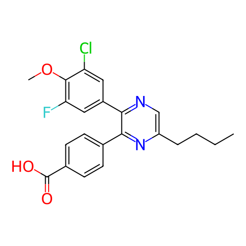 Chemical structure of BindingDB Monomer ID 457969