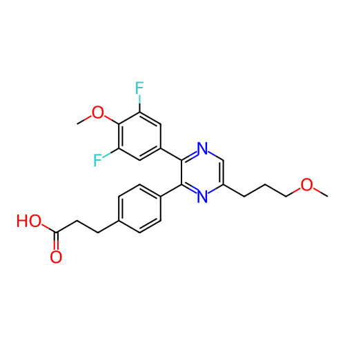 Chemical structure of BindingDB Monomer ID 458002