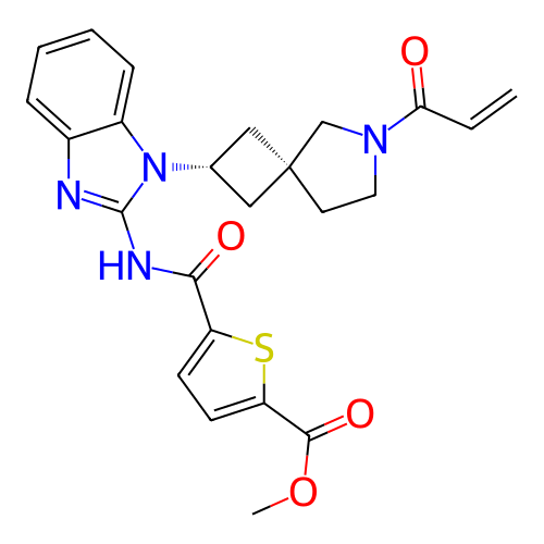 Chemical structure of BindingDB Monomer ID 458202