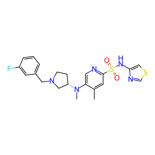 Chemical structure of BindingDB Monomer ID 458261