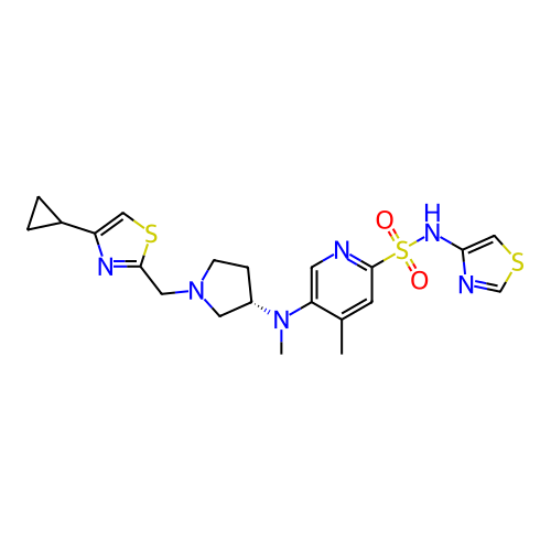 Chemical structure of BindingDB Monomer ID 458265