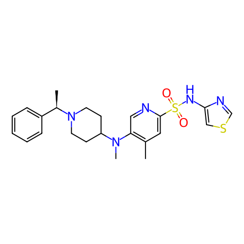 Chemical structure of BindingDB Monomer ID 458293