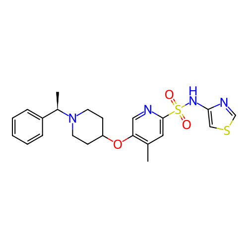 Chemical structure of BindingDB Monomer ID 458294