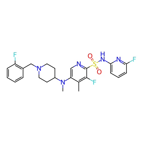 Chemical structure of BindingDB Monomer ID 458305
