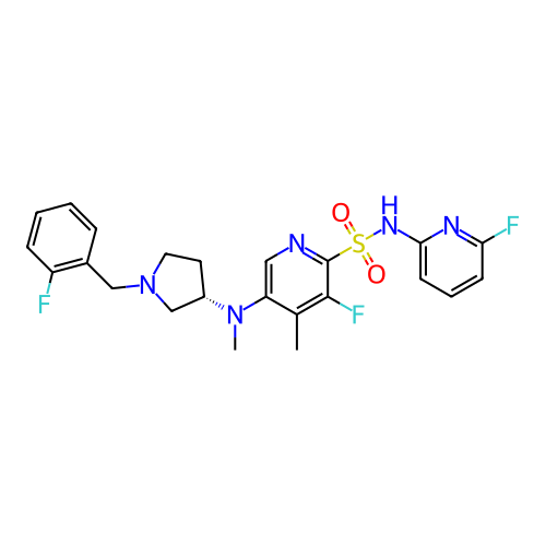 Chemical structure of BindingDB Monomer ID 458307
