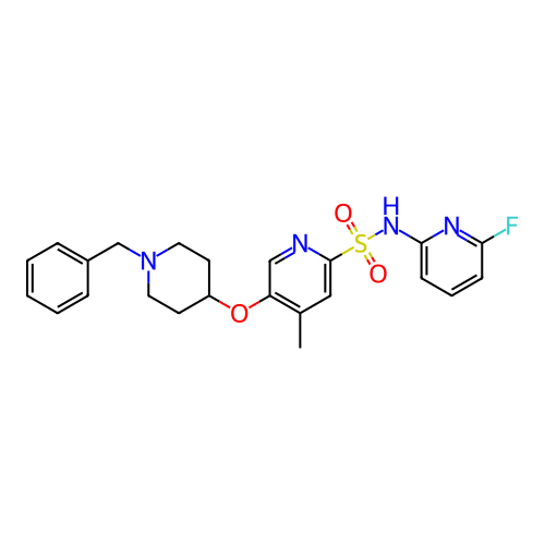 Chemical structure of BindingDB Monomer ID 458317