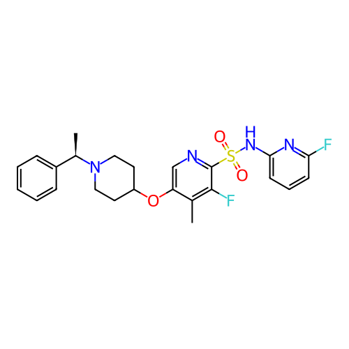 Chemical structure of BindingDB Monomer ID 458320