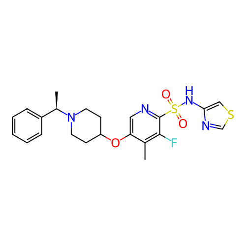 Chemical structure of BindingDB Monomer ID 458321