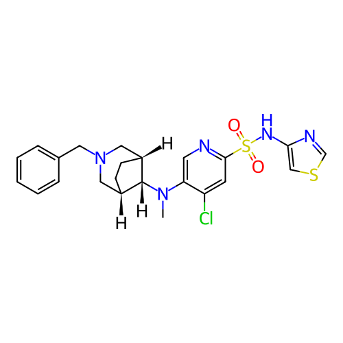 Chemical structure of BindingDB Monomer ID 458334