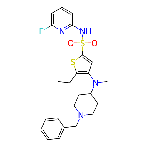 Chemical structure of BindingDB Monomer ID 458336