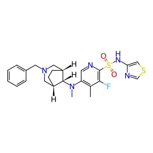 Chemical structure of BindingDB Monomer ID 458342