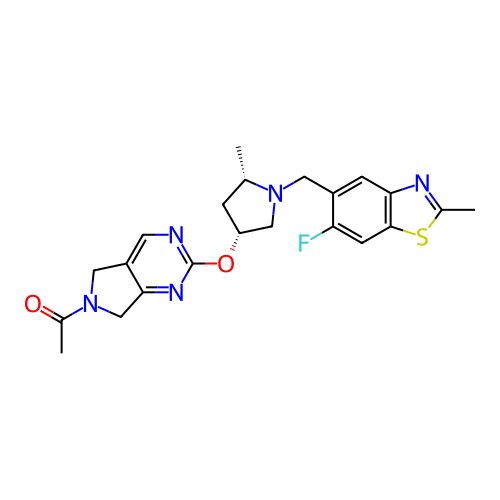 Chemical structure of BindingDB Monomer ID 458382