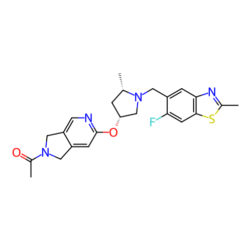 Chemical structure of BindingDB Monomer ID 458384