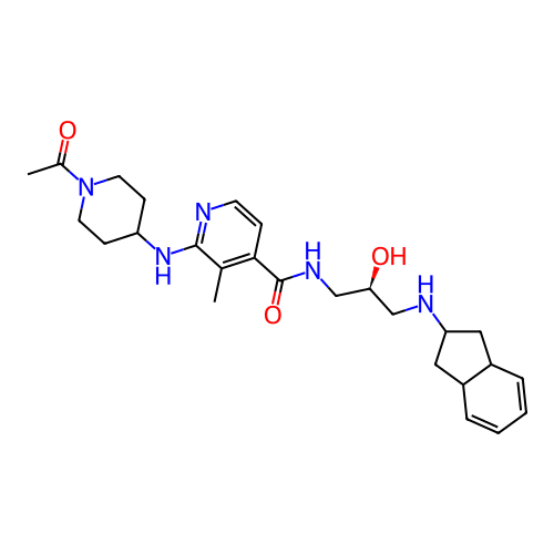 Chemical structure of BindingDB Monomer ID 458486