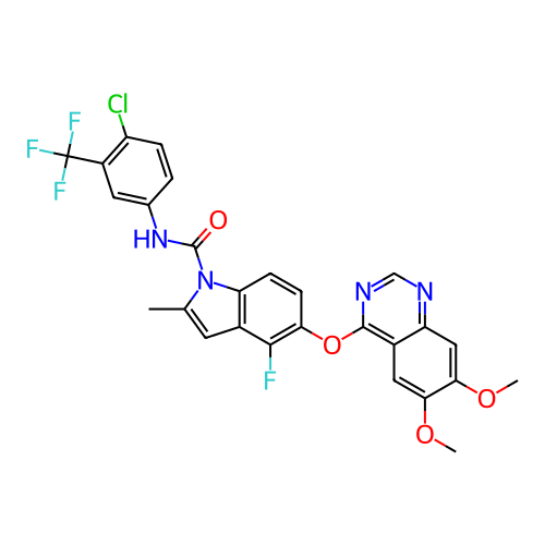 Chemical structure of BindingDB Monomer ID 458744