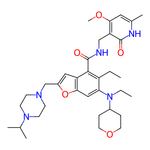 Chemical structure of BindingDB Monomer ID 458794