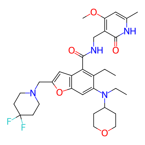 Chemical structure of BindingDB Monomer ID 458797