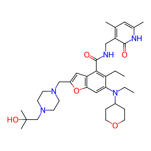 Chemical structure of BindingDB Monomer ID 458803