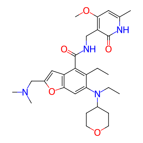 Chemical structure of BindingDB Monomer ID 458805