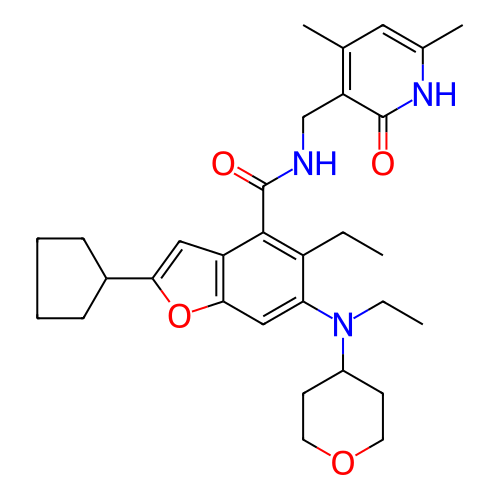 Chemical structure of BindingDB Monomer ID 458806