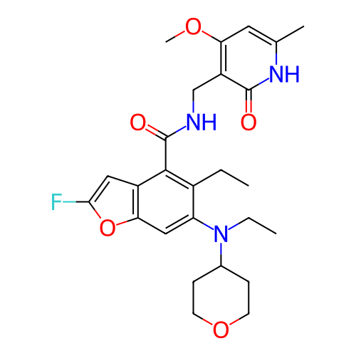 Chemical structure of BindingDB Monomer ID 458820