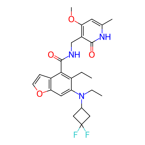 Chemical structure of BindingDB Monomer ID 458825
