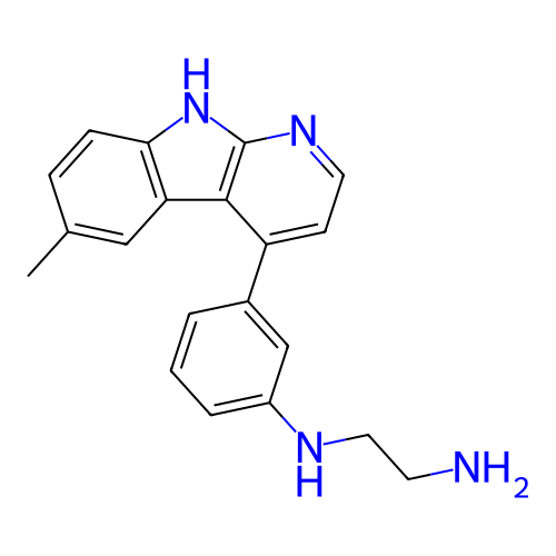 Chemical structure of BindingDB Monomer ID 458846
