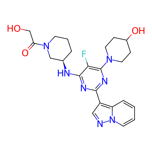 Chemical structure of BindingDB Monomer ID 458869