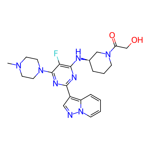 Chemical structure of BindingDB Monomer ID 458872