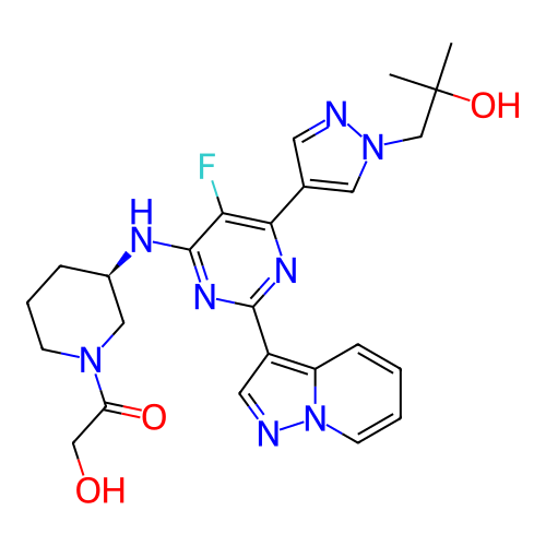 Chemical structure of BindingDB Monomer ID 458881
