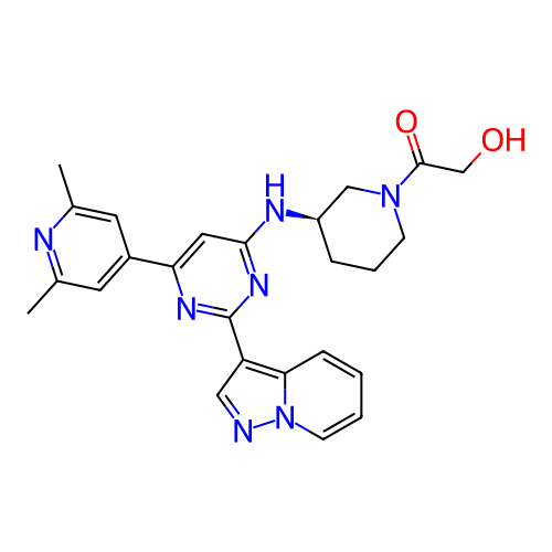Chemical structure of BindingDB Monomer ID 458957