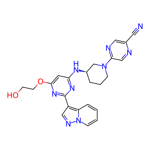 Chemical structure of BindingDB Monomer ID 458960