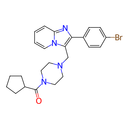 Chemical structure of BindingDB Monomer ID 458963