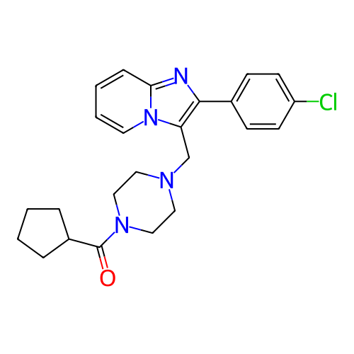 Chemical structure of BindingDB Monomer ID 458964