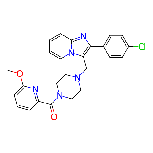 Chemical structure of BindingDB Monomer ID 458965
