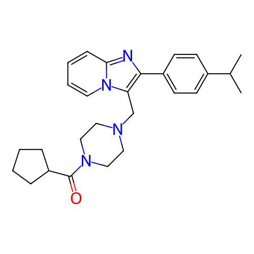 Chemical structure of BindingDB Monomer ID 458969