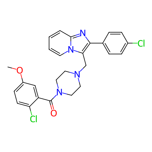 Chemical structure of BindingDB Monomer ID 458994