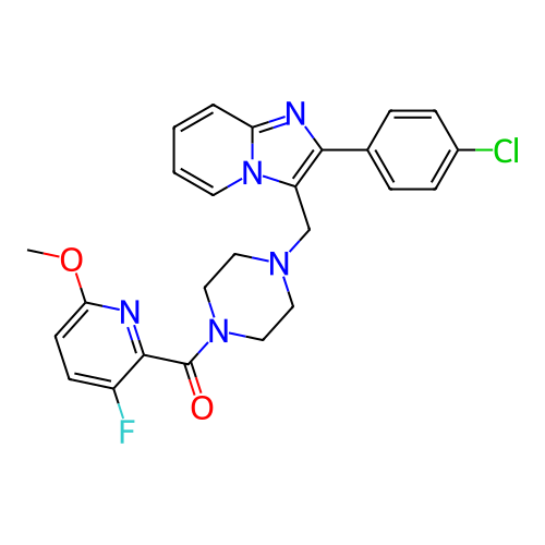 Chemical structure of BindingDB Monomer ID 459030
