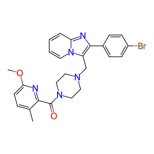 Chemical structure of BindingDB Monomer ID 459036