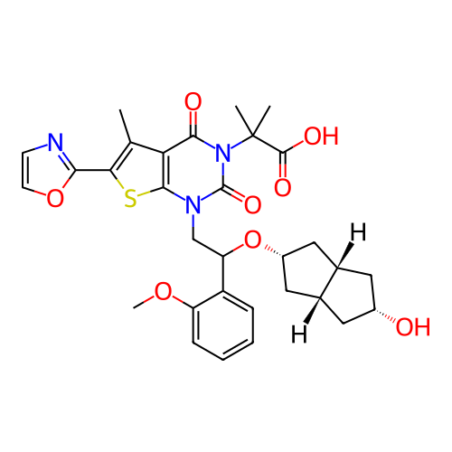 Chemical structure of BindingDB Monomer ID 459200