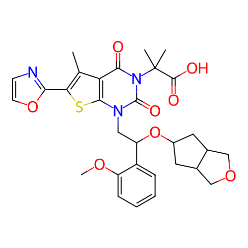 Chemical structure of BindingDB Monomer ID 459202