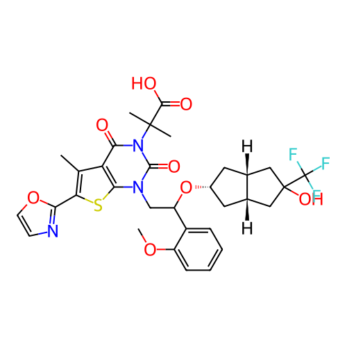 Chemical structure of BindingDB Monomer ID 459206